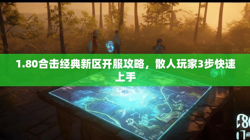 1.80合击经典新区开服攻略,散人玩家3步快速上手 1.80合击经典新区开服攻略,散人玩家3步快速上手
