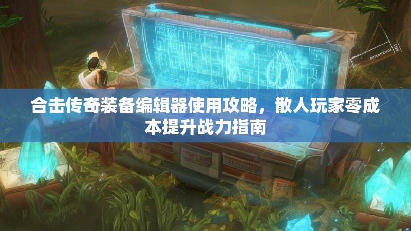 合击传奇装备编辑器使用攻略,散人玩家零成本提升战力指南 合击传奇装备编辑器使用攻略,散人玩家零成本提升战力指南