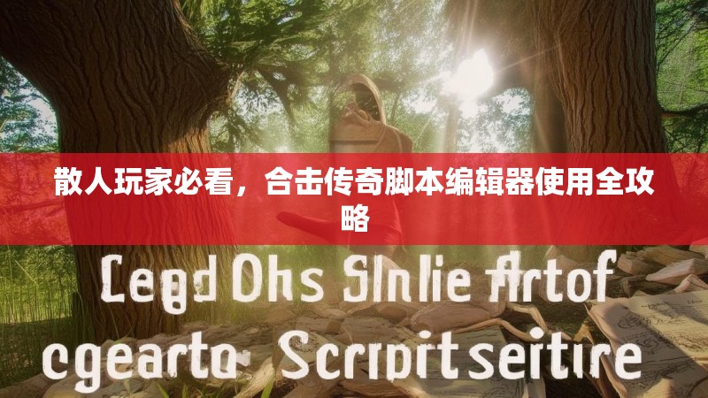散人玩家必看,合击传奇脚本编辑器使用全攻略 散人玩家必看,合击传奇脚本编辑器使用全攻略