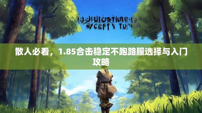 散人必看，1.85合击稳定不跑路服选择与入门攻略