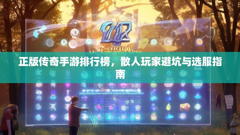 正版传奇手游排行榜，散人玩家避坑与选服指南
