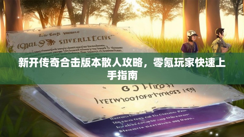 新开传奇合击版本散人攻略，零氪玩家快速上手指南