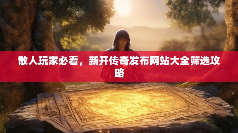 散人玩家必看，新开传奇发布网站大全筛选攻略