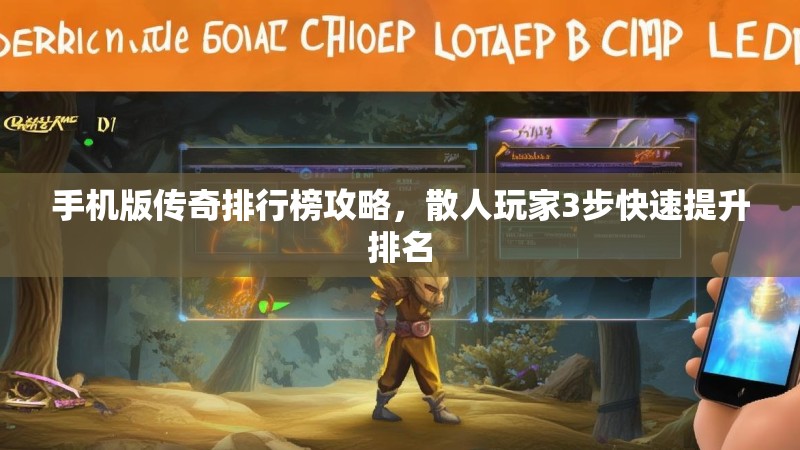 手机版传奇排行榜攻略,散人玩家3步快速提升排名 手机版传奇排行榜攻略,散人玩家3步快速提升排名