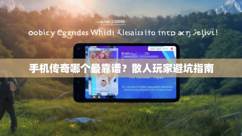 手机传奇哪个最靠谱?散人玩家避坑指南 手机传奇哪个最靠谱?散人玩家避坑指南