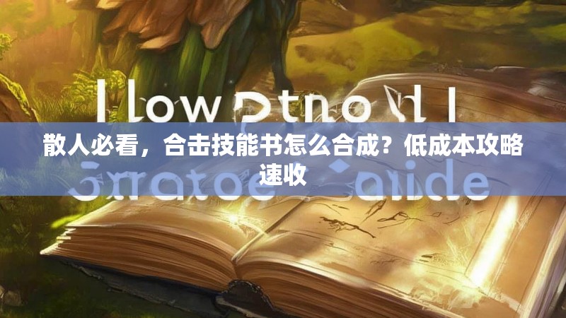 散人必看，合击技能书怎么合成？低成本攻略速收