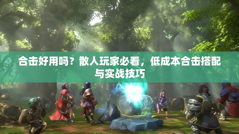 合击好用吗？散人玩家必看，低成本合击搭配与实战技巧