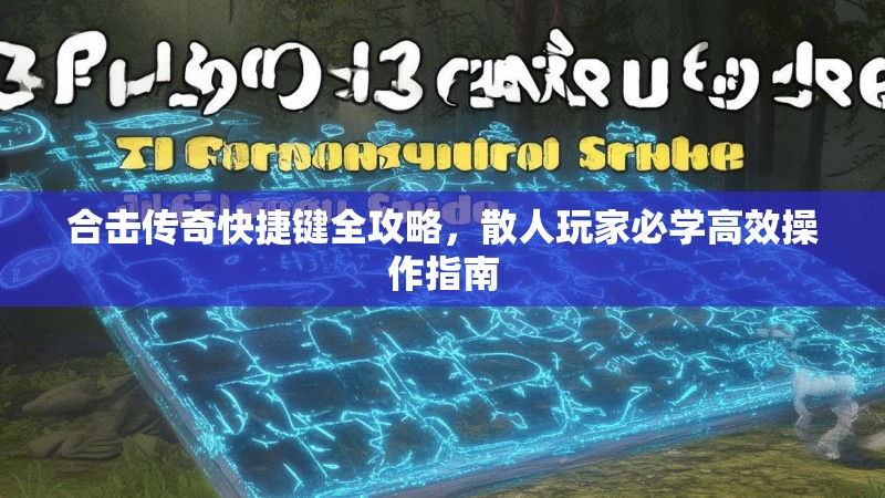 合击传奇快捷键全攻略,散人玩家必学高效操作指南 合击传奇快捷键全攻略,散人玩家必学高效操作指南