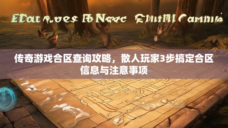 传奇游戏合区查询攻略,散人玩家3步搞定合区信息与注意事项 传奇游戏合区查询攻略,散人玩家3步搞定合区信息与注意事项