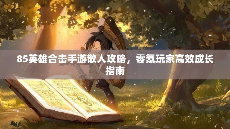 85英雄合击手游散人攻略，零氪玩家高效成长指南