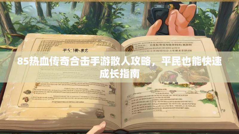 85热血传奇合击手游散人攻略,平民也能快速成长指南 85热血传奇合击手游散人攻略,平民也能快速成长指南